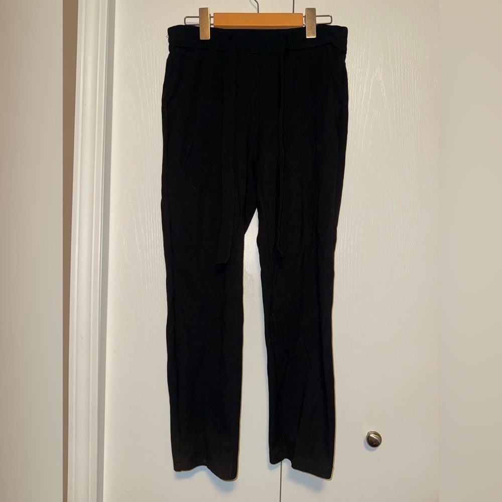 Badgley Mischka Tie Waist Crop Pants